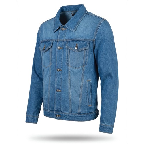 Jeansjacke trucker stil - jeansjacke, trucker-stil