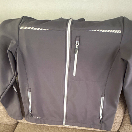 Graue unisex jacke kurz - graue,