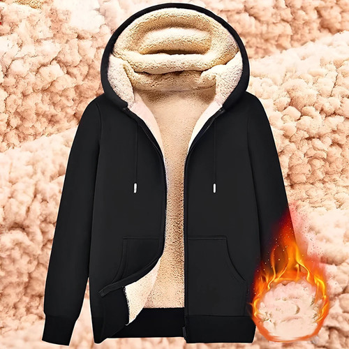 Unisex lammwoll style jacke - unisex,