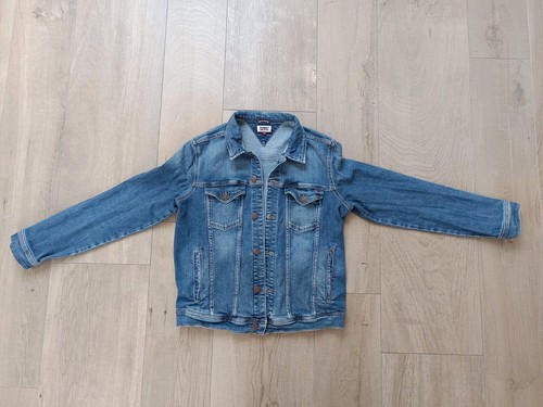 Tommy jeans jeansjacke blau - jeans,
