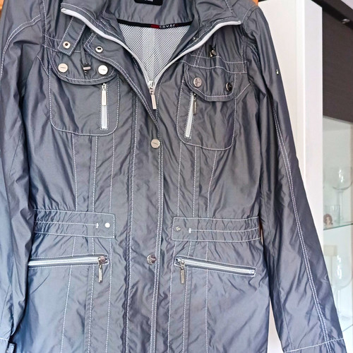 Feel cover jacke grau - gr., 36