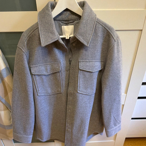 Unisex jacke grau mit - jacke,