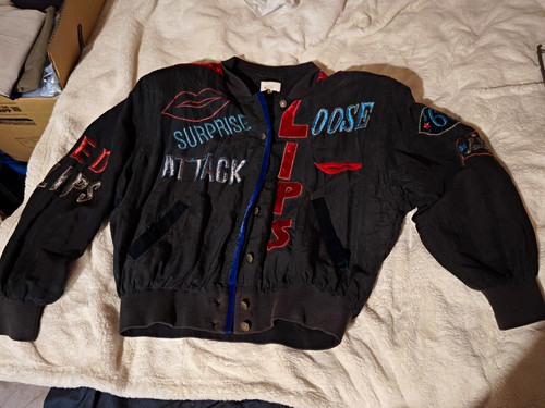 Otto kern vintage silk bomber - otto,