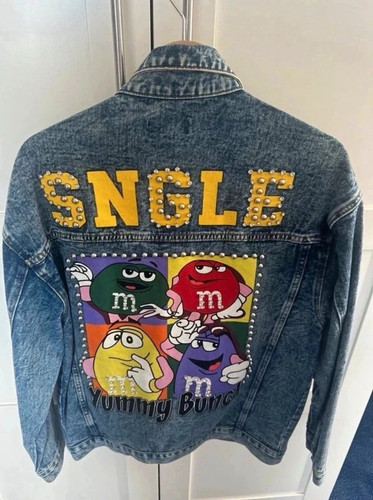 Unisex denim jeansjacke blau - jeansjacke,